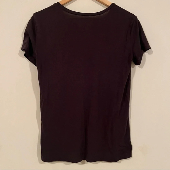 CHASER ACDC Dark Brown Studded Band Tee Tshirt - Picture 4 of 5